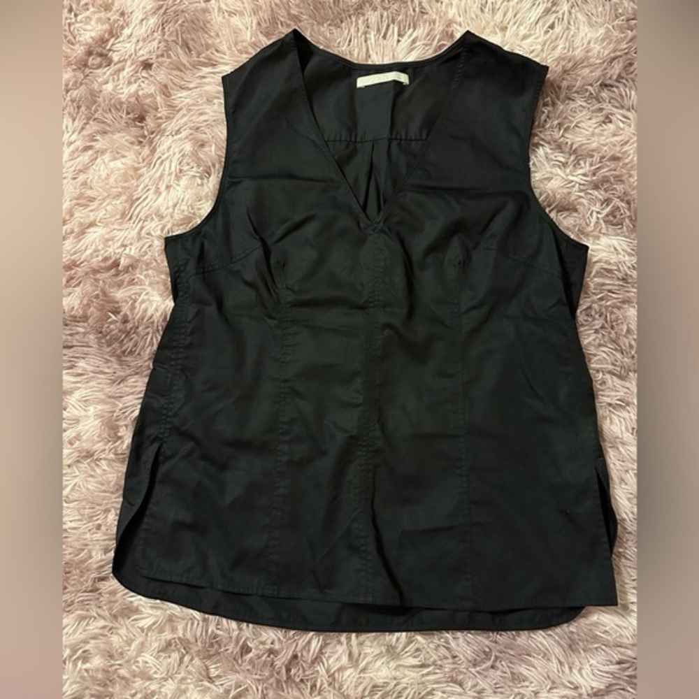 Jason Wu Lace Up Black Tank Top Size 12
